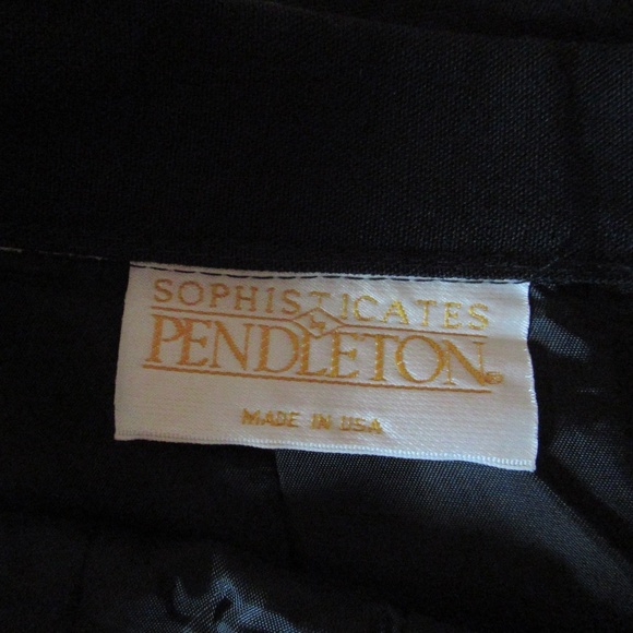 Sophisticates by Pendleton black pencil skirt - Picture 7 of 9
